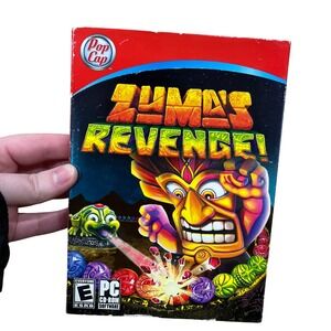 PopCap Zumas Revenge PC Game WIN MAC PC CD-ROM Software 2009 CIB